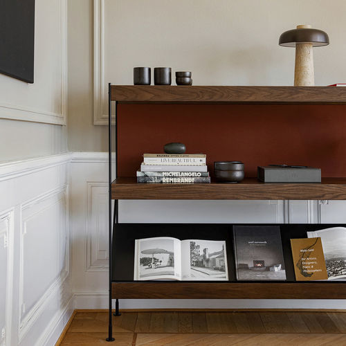 Self-supporting storage system - ZET - AUDO - contemporary / MDF / home