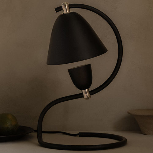 Table lamp - KLAMPENBORG - AUDO - aluminum / brass / steel
