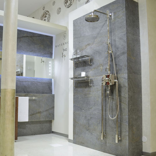 Interior wall-covering - AMSTERDAM - StoneLeaf - exterior / natural stone / mica