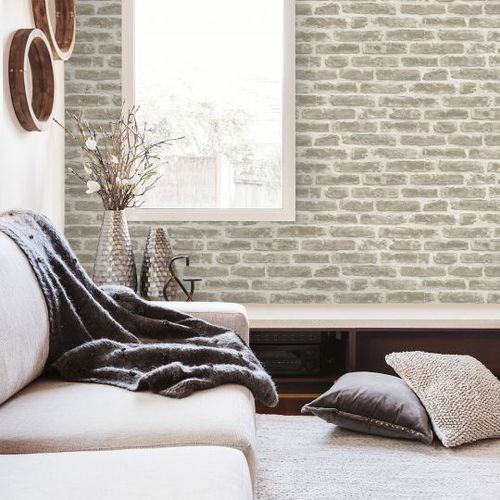 Contemporary wallpaper - 3333-40 - Koziel - vinyl / patterned / imitation brick
