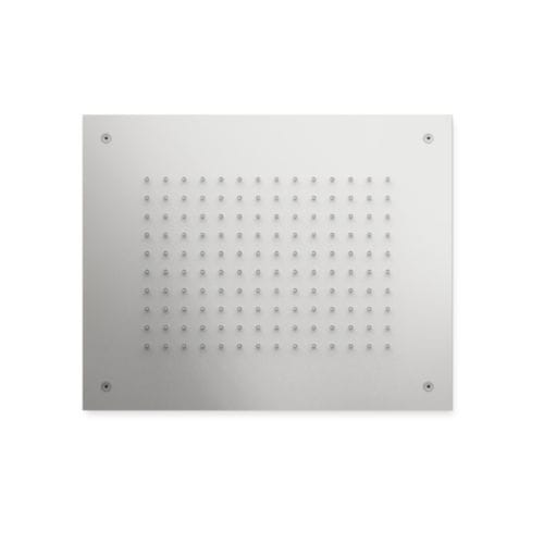 Recessed ceiling shower head - H2O 50X40 - Aquademy - rectangular / rain