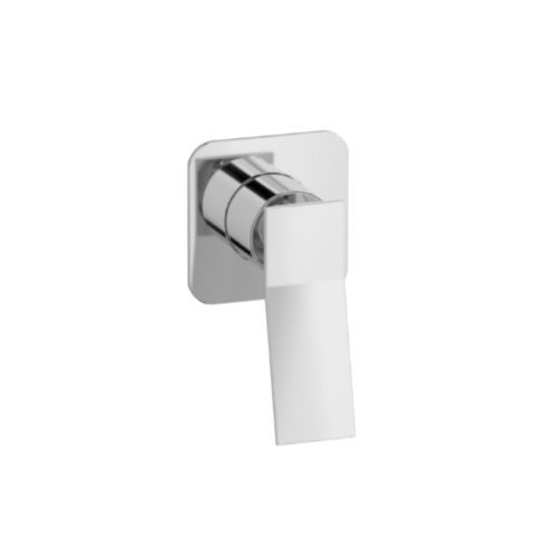Shower mixer tap - QUADRO 1 WAY - Aquademy - wall-mounted / metal / bathroom