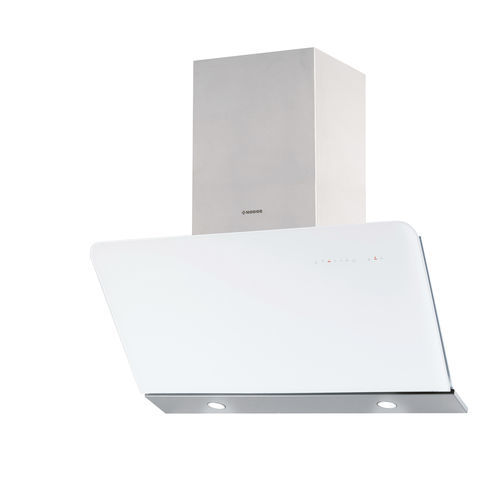 Wall-mounted range hood - DALÍ - Nodor - ducted / with built-in lighting / low-noise