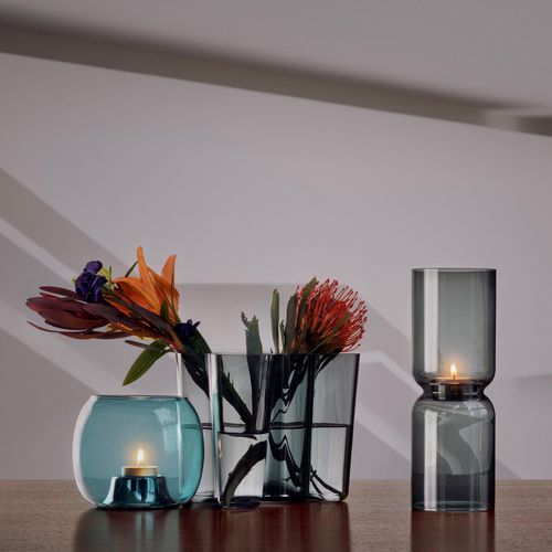 Blown glass candle holder - Lantern: 1027901 - iittala