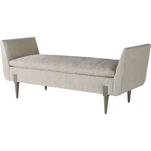 Contemporary daybed - DAYDREAM - Baker Furniture Co. - fabric / mahogany / living room