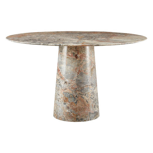 Contemporary table - ARIANA - Baker Furniture Co. - quartz / quartz base / round
