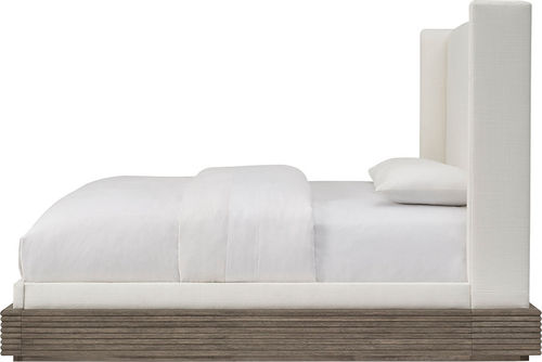 Queen size bed - SIESTA QUEEN  - Baker Furniture Co. - contemporary / upholstered / with headboard