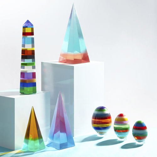 Acrylic sculpture - OBELISK - Jonathan Adler