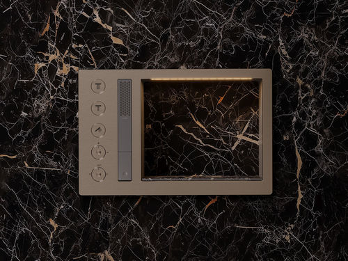 Recessed shower set - AXOR INCAVA - hansgrohe - recessed wall / contemporary / for hotel