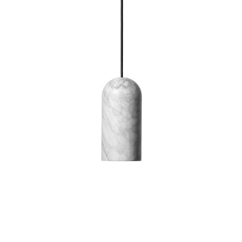 Pendant lamp - U2 - BENTU DESIGN - marble / lava / contemporary