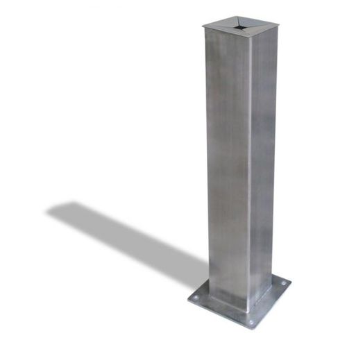 Pedestal ashtray - MARIANNE - URBAN-NT - stainless steel / for outdoor use / for public space