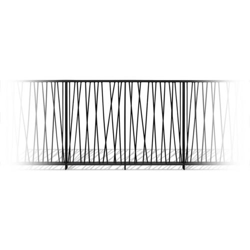 Steel railing - MARIANNE - URBAN-NT - iron / with bars / outdoor
