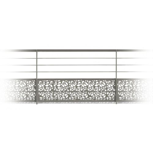 Steel railing - HANABA - URBAN-NT - iron / with bars / outdoor