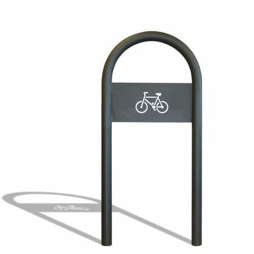Floor-mounted bike rack - SAXO - URBAN-NT - for public space / steel / commercial