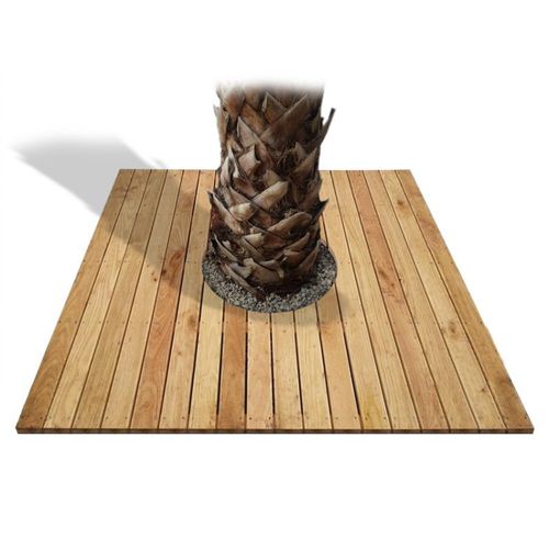 Square tree grate - ZÉPHYR - URBAN-NT - wooden