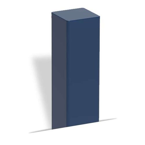 Security bollard - SOA - URBAN-NT - removable / steel / high