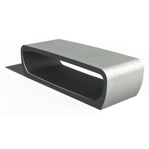 Contemporary public bench - TUBE BANCA - URBAN-NT - concrete / without backrest / without armrests