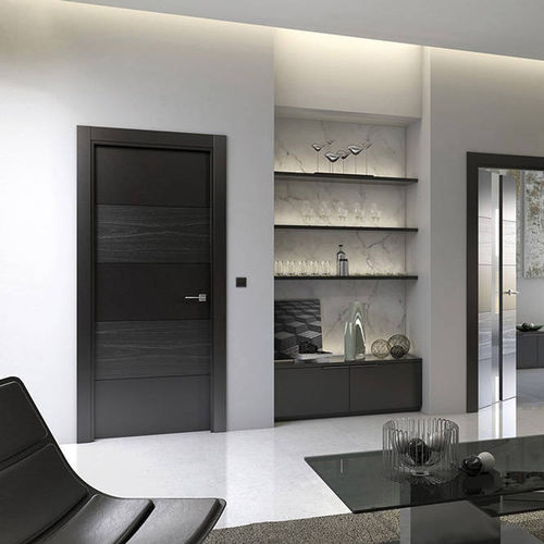 Interior door - IMAGIN : VAEL - Portes Castalla - oak / swing / without glazing