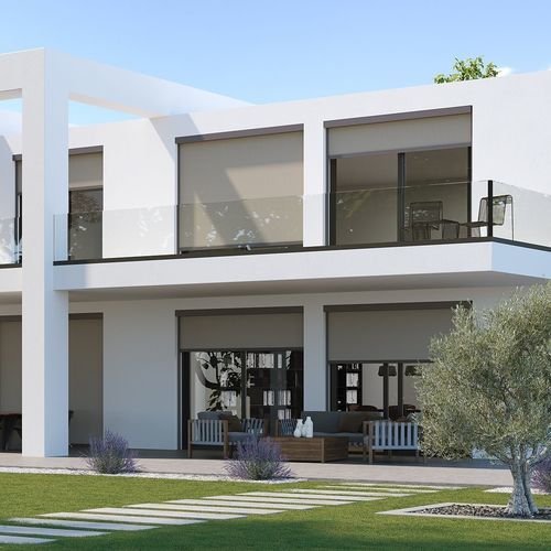 Vertical blinds - CLASSIC - Kadeco Sonnenschutzsysteme GmbH - for window / for pergola / fabric