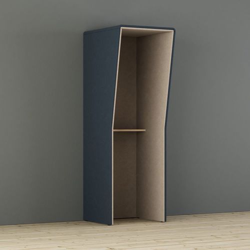 Open plan area phone booth - LIMBUS  - GLIMAKRA - MDF / ash / fabric