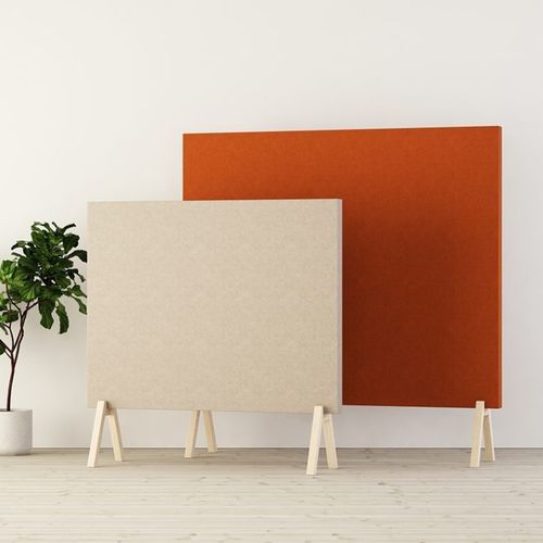 Traditional screen - LIMBUS SUBTLE - GLIMAKRA - wooden / fabric / commercial