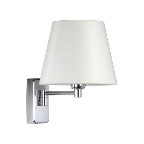 Contemporary wall light - ISABELLA  - QUICK ITALY LIGHTING - indoor / brass / fabric
