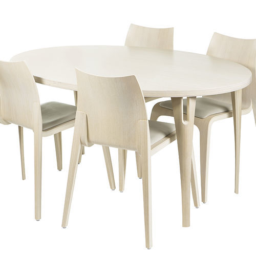 Contemporary table - STILLET - Plycollection - wooden / oak / walnut