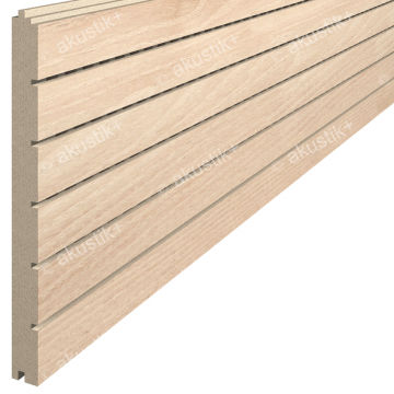 Ceiling acoustic panel - 32/3 - akustik plus Behringen GmbH & Co. KG - for wall / for partition wall / wooden