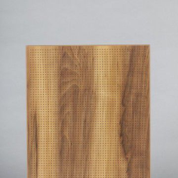 Ceiling acoustic panel - 6,4/6,4/2,0 - akustik plus Behringen GmbH & Co. KG - for partition wall / MDF / rectangular