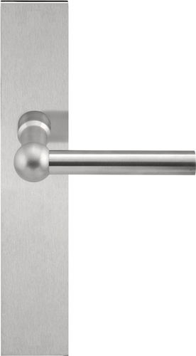 Contemporary door knob - FERROVIA FVL110P236 - Formani - steel