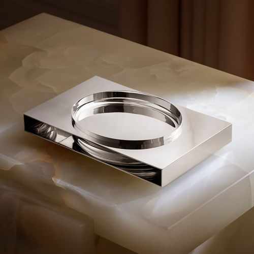 Polished stainless steel centerpiece - PENUMBRA - Georg Jensen - contemporary