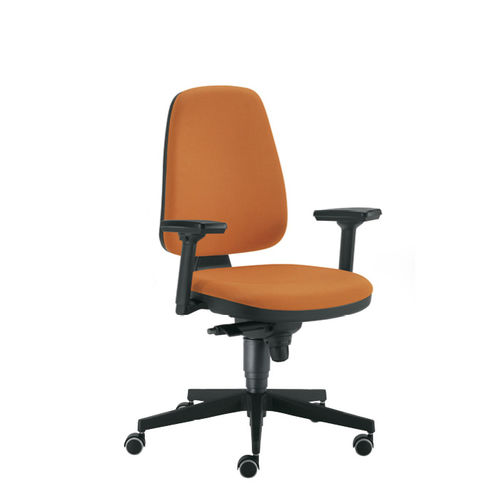 Fabric task chair - DATTILO GOLF - Sesta - star base / on casters / swivel