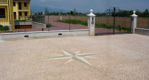 Gravel flooring - SMOOTH CHIP - ITS - Pavimentazioni industriali - for outdoor use / smooth / marble look