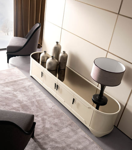 Art Deco sideboard - JAZZ - Corte Zari - MDF / plywood / glass