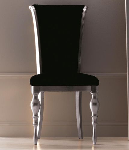 Classic chair - ZOE - Corte Zari - indoor / fabric / solid wood