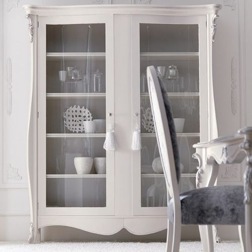 Classic china cabinet - MELISSA - Corte Zari - wooden