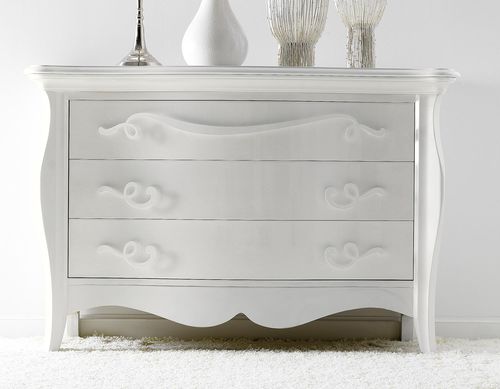 Traditional chest of drawers - SOFIA - Corte Zari - MDF / birch / beech