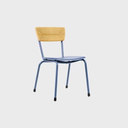 Industrial style chair - MICA WOVEN - Maiori - outdoor / indoor / aluminum