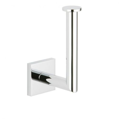 Wall-mounted toilet paper dispenser - REVERSIBLE - Klomfar GmbH - brass / commercial