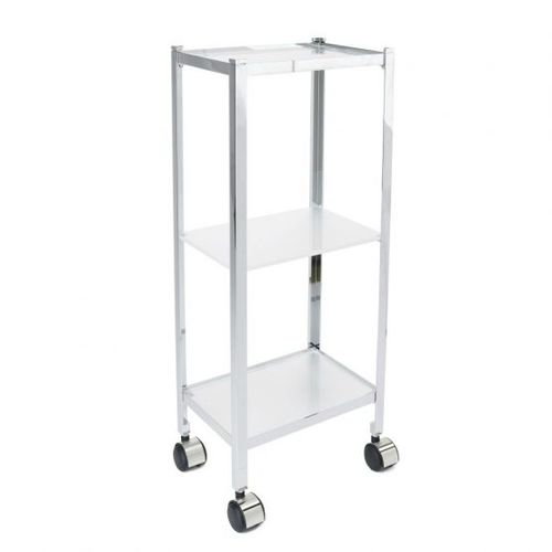 Shelf on casters - Klomfar GmbH - design / brass / glass