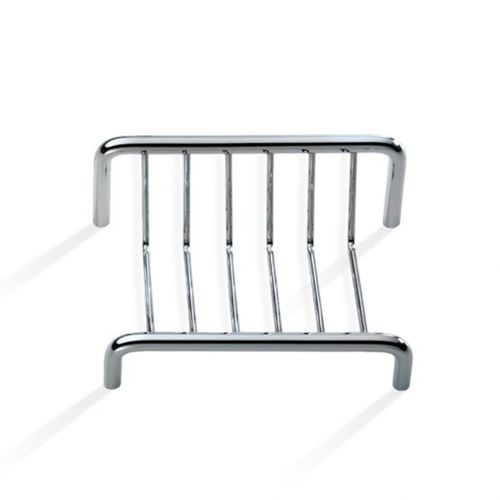 Chrome-plated brass soap dish - HODLER: BRASS CHROME PLATED - Klomfar GmbH