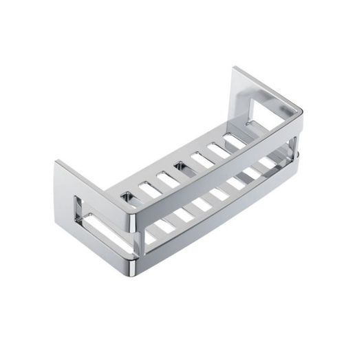 Rectangular shower basket - ORGANISER: CHROME - Klomfar GmbH