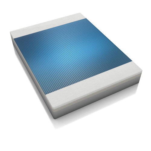 Double mattress - SERENO - technogel - foam / memory