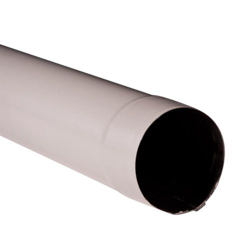 Galvanised steel roof gutter - Κ.801. - Biometal S.A. - copper / aluminum / round