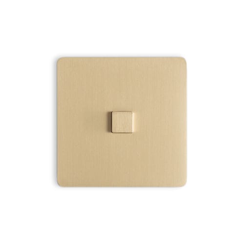 Blind switch - NOOR - LARGE SQUARE  - Atelier Luxus - light / for home automation systems / for roller shutters