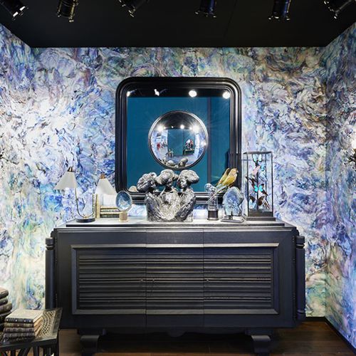 Contemporary wallpaper - NACRE - Neodko - nonwoven fabric / vinyl / panoramic