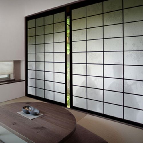 Contemporary wallpaper - CHINESE SHADE - Neodko - nonwoven fabric / vinyl / geometric pattern