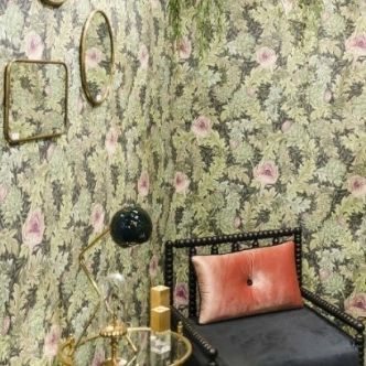 Traditional wallpaper - CYRANA JUNGLE - Neodko - nonwoven fabric / vinyl / floral