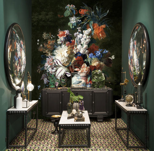 Traditional wallpaper - FLEMISH BOUQUET - Neodko - nonwoven fabric / vinyl / floral