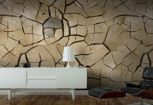 Contemporary wallpaper - SEPTERIA - Neodko - nonwoven fabric / nature pattern / 3D effect